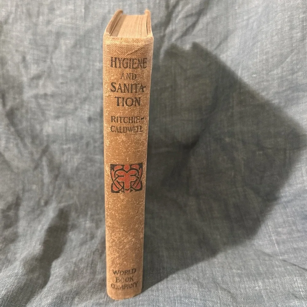 Primer of Hygiene 1920 Revision Ritchie Caldwell World Book Company 1923 Antique